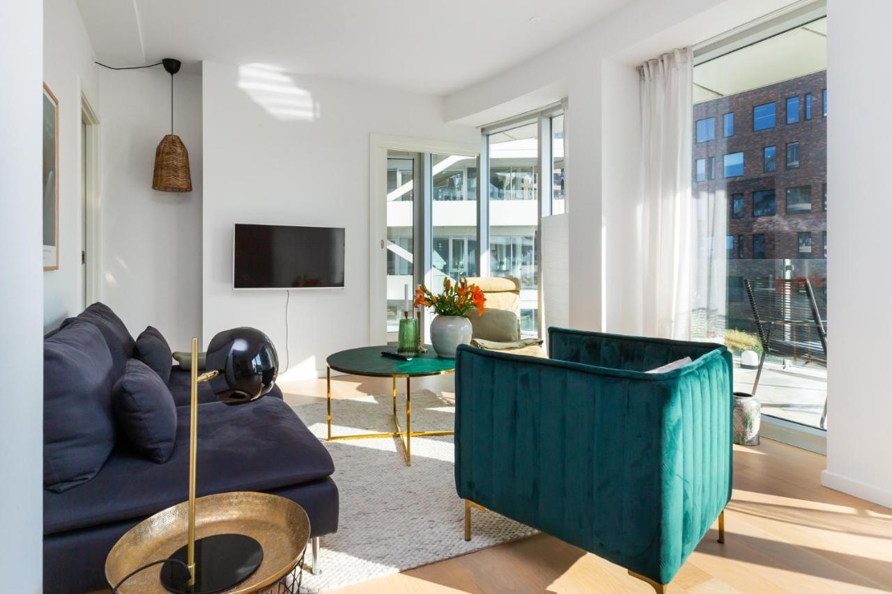 Lys 3 Vaerelses Lejlighed Med 26 M2 Sydvendt Altan Århus Buitenkant foto